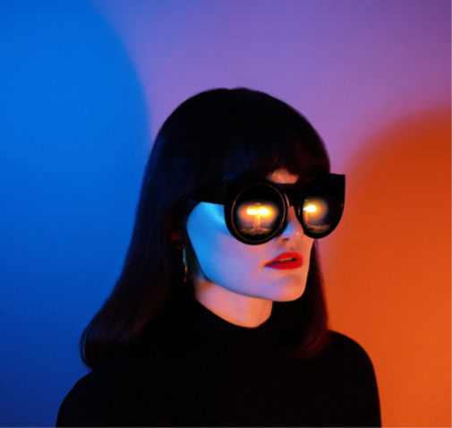 BLOOD RED SHOES GHOSTS ON TAPE (BLUE) (Vinyl LP) 12" Album Coloured Vinyl