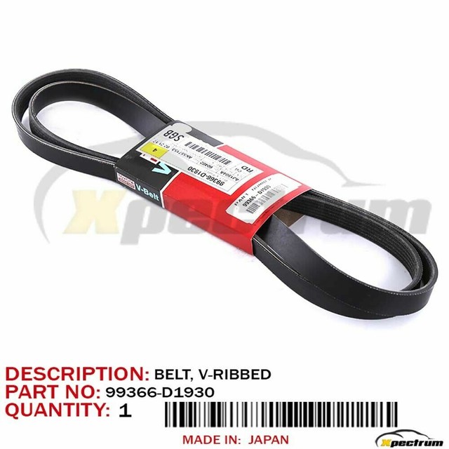 LEXUS GS300/400/430 IS300 FACTORY OEM 99366D1930 SERPENTINE DRIVE V