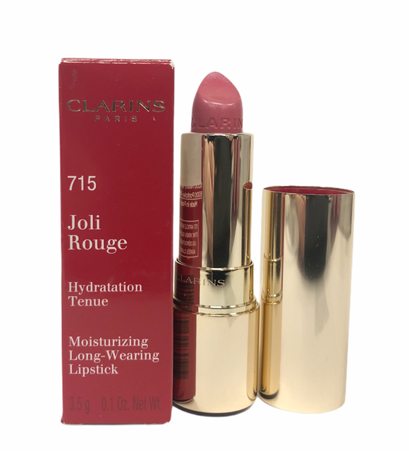 Clarins Joli Rouge Moisturizing Long Wearing Lipstick 715 Candy Rose