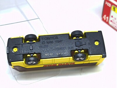 トミカ ISUZU SUPER HI-DECKERBUS 41 3台セット TOMICA 41 ISUZU SUPER HI-DECKERBUS HATO BUS 1/145 TOMY MADE IN