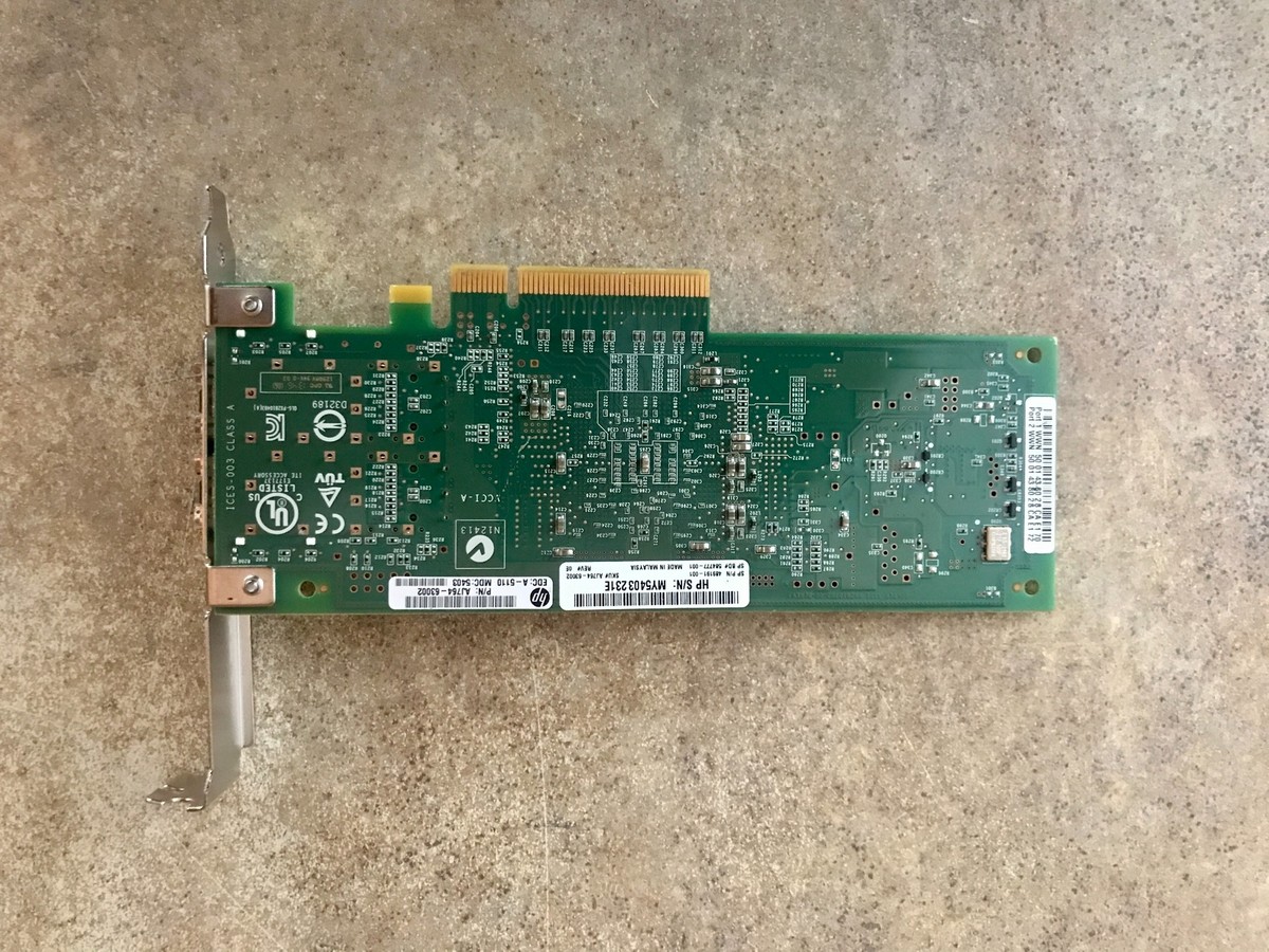 HP QLogic QLE2562 PCIe 8Gb FC BD HBA 82Q PN: AJ764-63002 HP QLogic QLE2562 PCIe 8Gb FC BD HBA 82Q PN: AJ764-63002