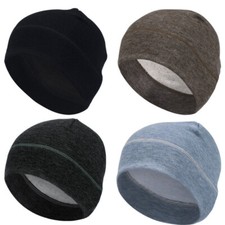 Mens Womens Beanie Hat Ski Cap Ear Warmer Slouchy Skull Cold Winter Thermal Hats