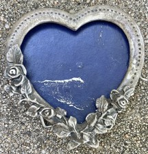 Cute Vintage Roses Heart Picture Frame Flower Floral