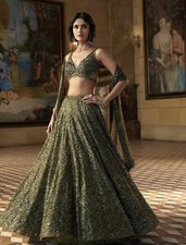 Bollywood Indian Lehenga Ethnic Wedding Pakistani Bridal Party Lengha Choli