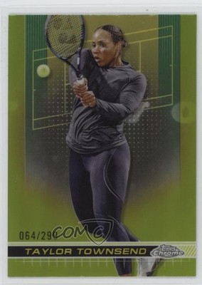 2024 Topps Chrome Lime Green Refractor 64/299 Taylor Townsend #85 Rookie RC 7k8