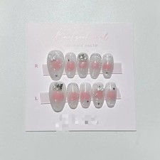 Magnetic Cheek Nail Tips & Wedding Nail Art Kit