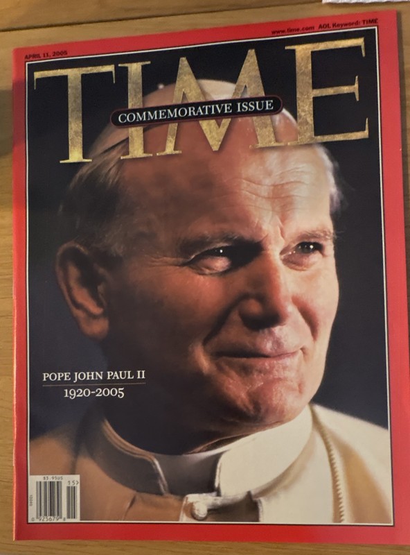 TIME Commemorative Issue Pope John Paul II April 2005 Issue 15 Magazine