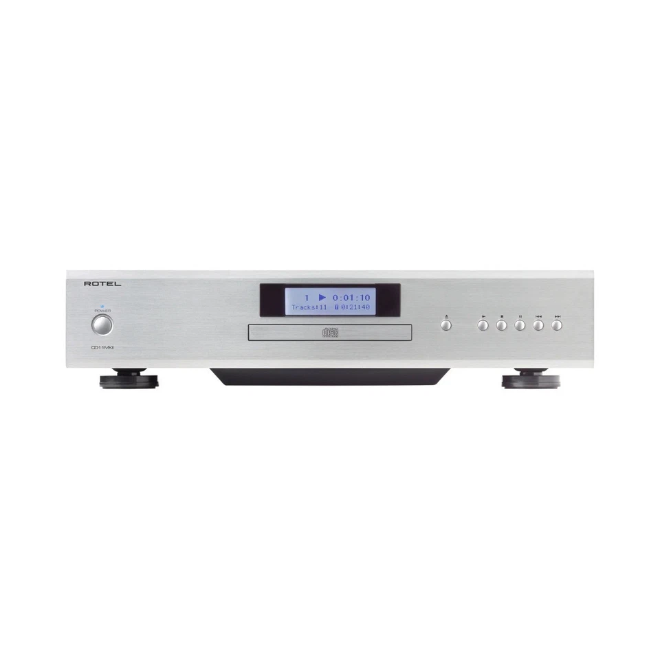 Rotel CD11 MKII CD Player Schwarz | Koaxial digital/RCA | 2e Wahl - Bild 2 von 4
