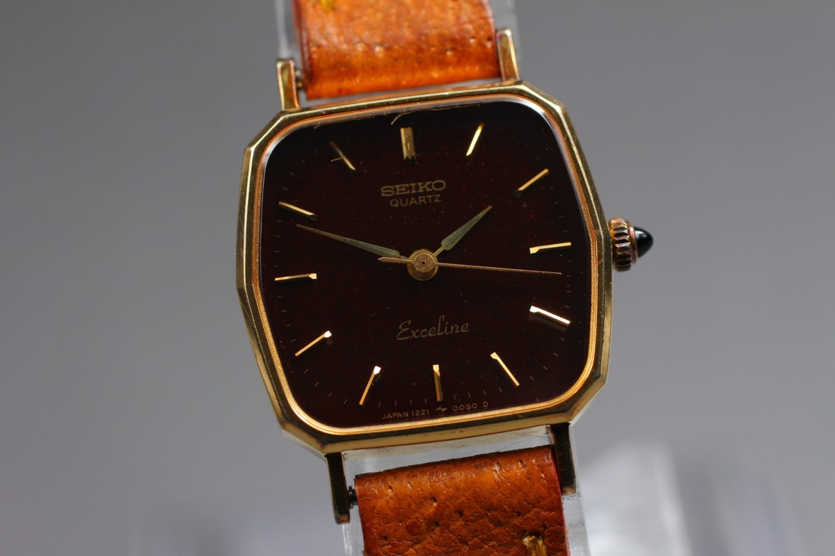 Seiko Exceline Seiko 10k Gold Watch Seiko Vintage 1985 [MINT