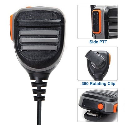 Wasserdichtes Funklautsprecher-Mikrofon für Baofeng UV-9R PLUS BF-A58 BF-9700 DE