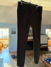 Talbots Black Ponte Pants 10