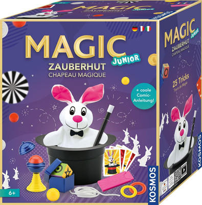 Kosmos 694302 Magic Zauberhut, Lerne Einfach Zaubertricks Und Illusionen, Zauber