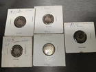 Liberty head silver dime lot of 5