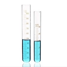 Physical laboratory test tube Borosilicate Glassware 3-10pcs organic 5-100ml