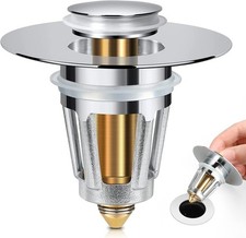 Universal Bathroom Sink Sper, for 1.1-1.5 Inch Bullet Core Push Type
