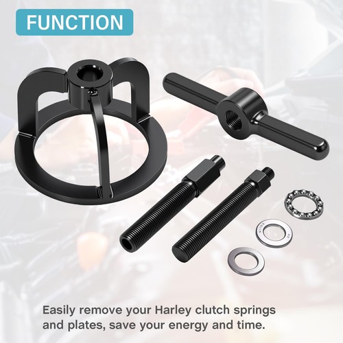 Molla Frizione Compressore Strumento Compressione Ricambio per Harley Davidson Sof... - Foto 9 di 9
