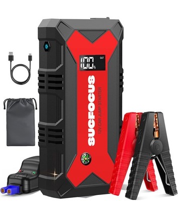 Car Battery Jump Starter, 4000A Jumper Starter Portable 4000A, Red 