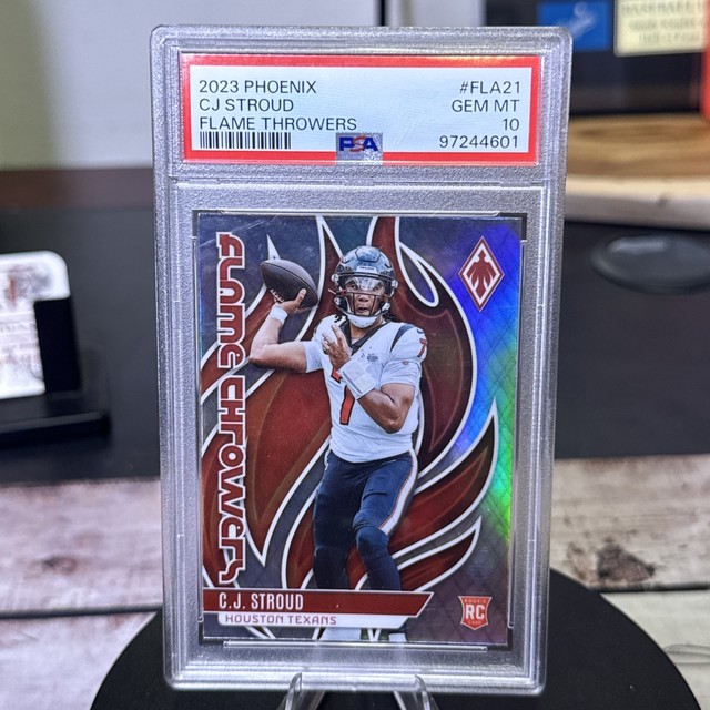 2023 Panini Phoenix - Flame Throwers C.J. Stroud #FLA-21 (RC)