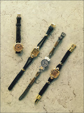 1989 Vintage Print ROLEX Ladies Unique Gold Watches Oyster Case Timepiece Art