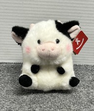 Aurora Rolly Pets Pets Daisy Cow 5" Plush Mini Stuffed Animal