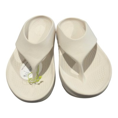 OOFOS OOriginal Recovery Flip Flops Chalk Men's 11 Unisex Sandals EUC