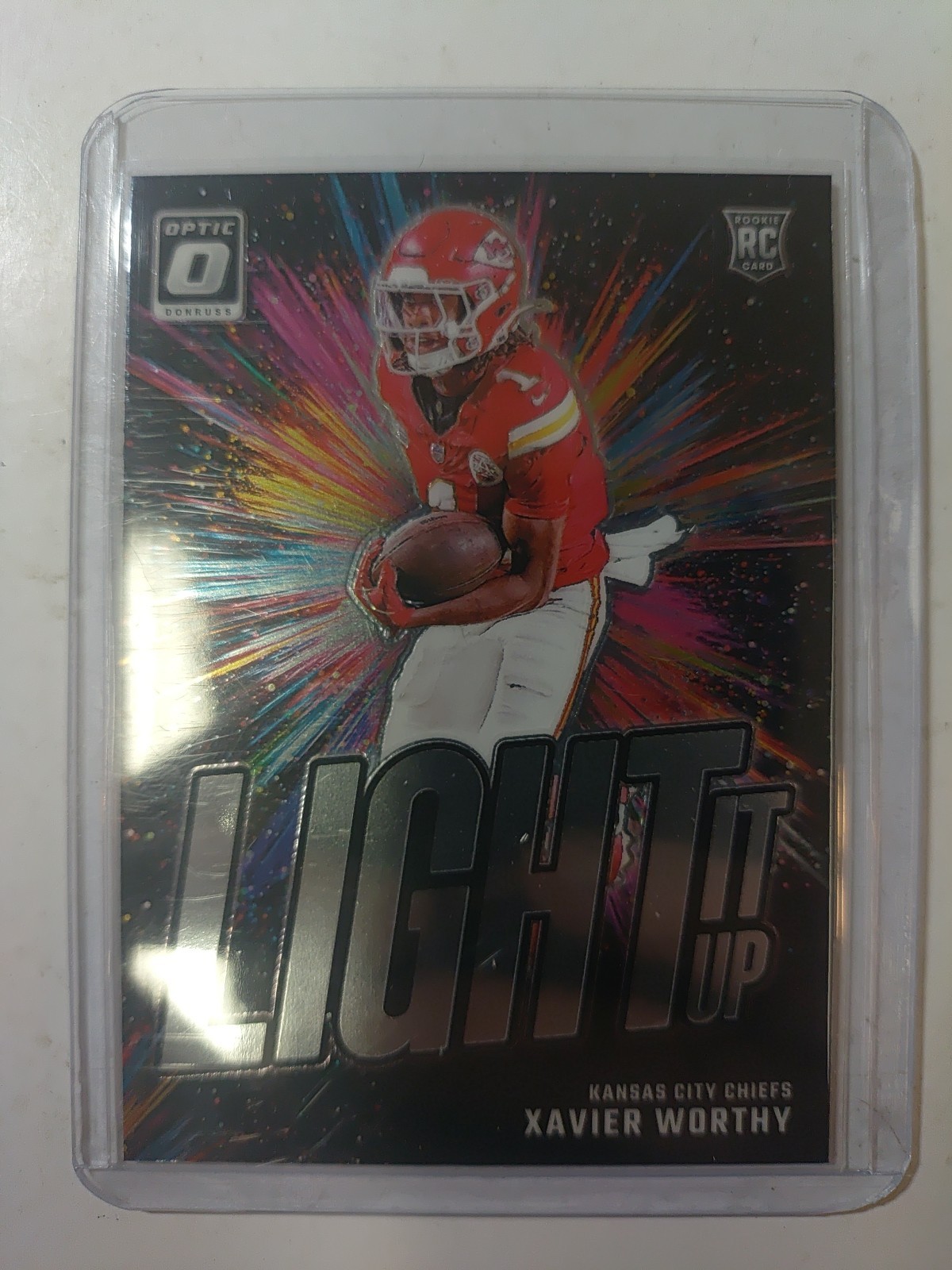 2024 Panini Donruss Optic - Light It Up Xavier Worthy #9 (RC)