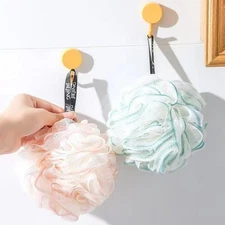 2pcs Bath loofah Sponge, exfoliating Body Scrub, Lace Design Bath loofah, Mad...