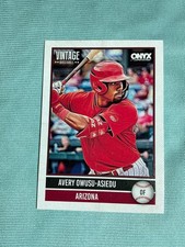 2026 Onyx Baseball Avery Owusu-Asiedu Base Card Arizona Diamondbacks