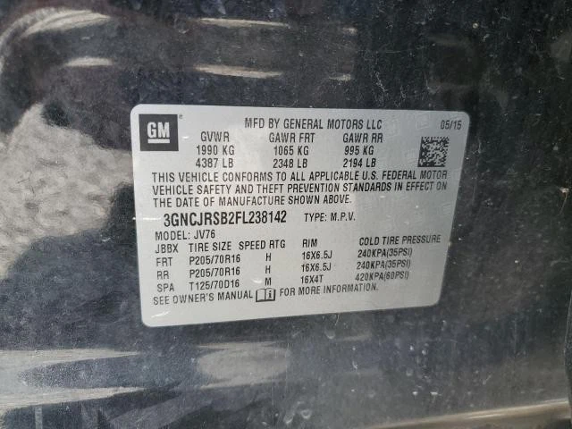 Motor soplador de climatización usado se adapta a: Chevrolet Trax 2015 grado A Foto 2 de 4