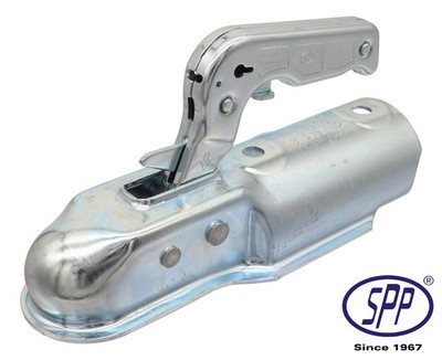 Kugelkupplung SPP TYP ZSK 750-E bis 750 kg 70mm Rundrohr Bohrung 12/12 mm 90 mm