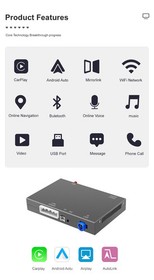 Wireless Carplay for Land Rover Jaguar Bosch Discovery 4 Aurora Freelander 2 XE