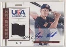 2012 USA Baseball National Team 18U Jersey Signatures 64/99 Ryan Boldt Auto 9pd