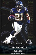 LaDainian Tomlinson 2020 Panini Select Unbreakable San Diego Chargers #U16