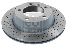 2x Bremsscheibe FEBI BILSTEIN 44023 für CAYMAN 981 PORSCHE 987 BOXSTER 718 982