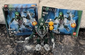 Bionicle Matoran of Mahri Nui Set of 4:  8929 , 8930 , 8931 , 8932 w/box&manuals