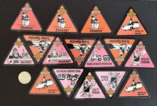 Vintage Mining Decals Consol Operator Utility Assorted Lot Of 16