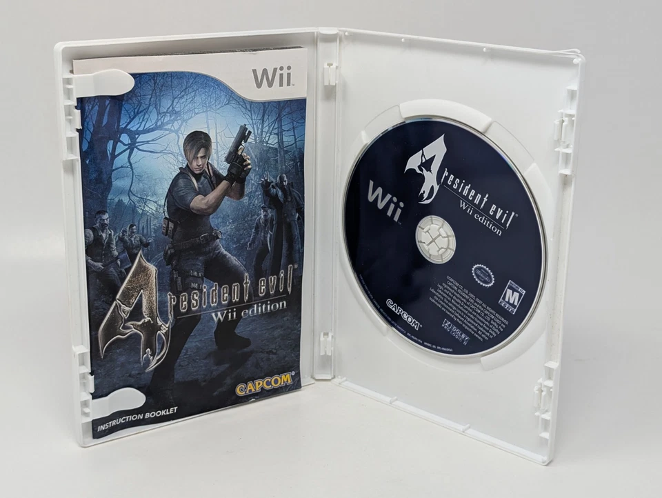 Resident Evil 4 Wii Edition (Nintendo Wii, 2007) - CIB Complete - Image 4 of 4