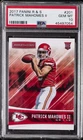 2017 PANINI ROOKIES & STARS #201 PATRICK MAHOMES II ROOKIE RC PSA 10