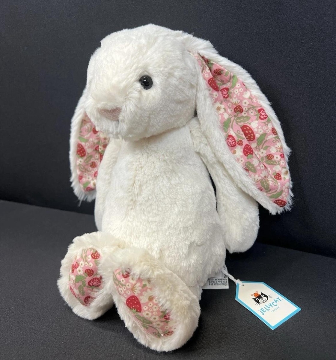 NEW Jellycat [Medium]Blossom CreamBunny 'Berry' Original BMP3MS