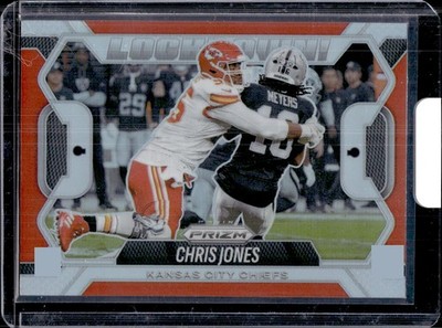2025 Panini Prizm #6 Chris Jones Lockdown!