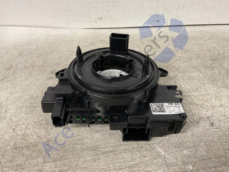 Audi A1 8X 15-19 Facelift Steering Wheel Contact Ring 5K0953569BD - Image 2 of 4