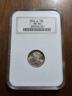 Nice Original 1944-D Mercury Dime NGC No Line Fatty MS66 Old Holder