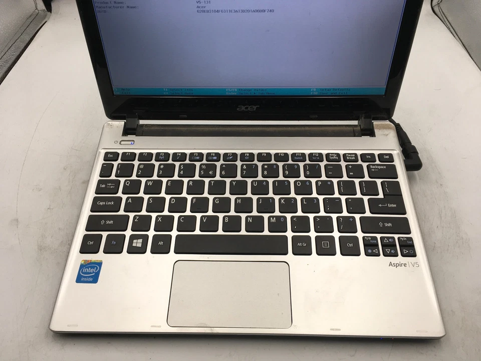 ACER ASPIRE V5 131 2680 - BOOTS TO BIOS - INTEL CELERON 1017U - 4GB RAM - BB - Image 3 of 4