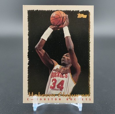 1994-95 Topps - Hakeem Olajuwon #295 Spectralight