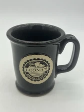 Sunset Hill Stoneware LEONA'S BAKERY & CAFE Coffee Tea Mug - Made in USA