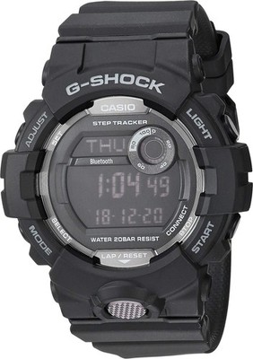 Casio G-Shock GBD-800-1BCR Black Digital Step Tracker Mens Watch