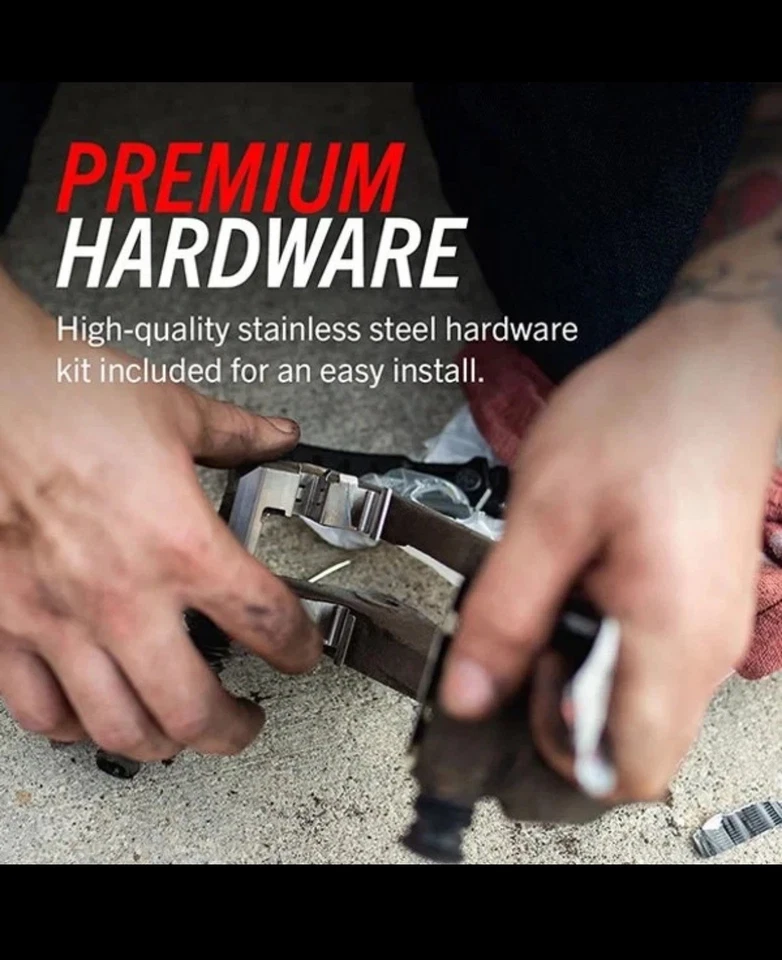 PowerStop 17-508 刹车片 适用于凯迪拉克 Eldorado 1992 - 1996 后 Z17 evolution+ — 第 2/4 张图片