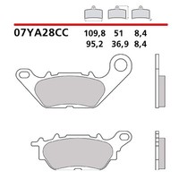 Brembo VORDERRADBREMSBELAGE-KIT Fur Yamaha Ys 125 17-21-COD. 07YA28CC
