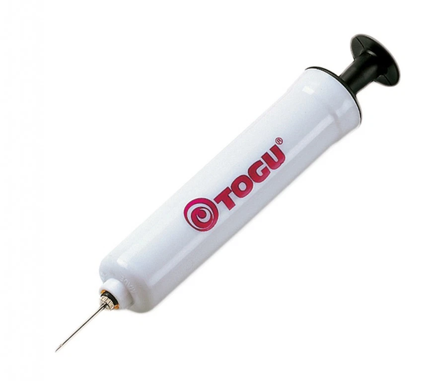 TOGU® Ballpumpe klein | f. Bälle, Ballkissen mit Nadelventil | Luftpumpe