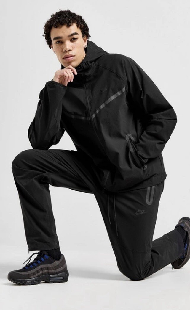Nike Tech Woven Zipped Tracksuit - Black/Black HM7151-010 HM8241-010 - Medium image 3